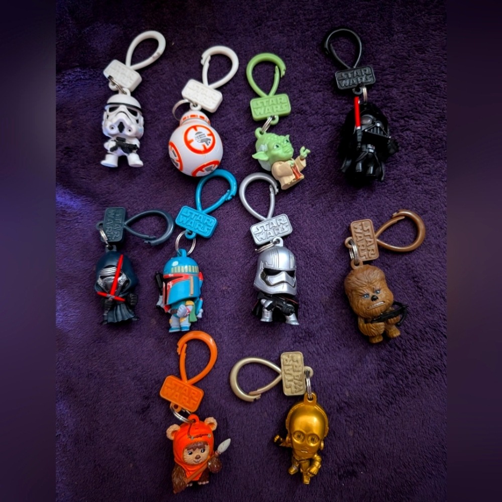 Star Wars Keychain . Sell all together